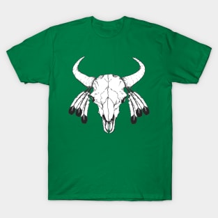 Bison Skull 1 T-Shirt